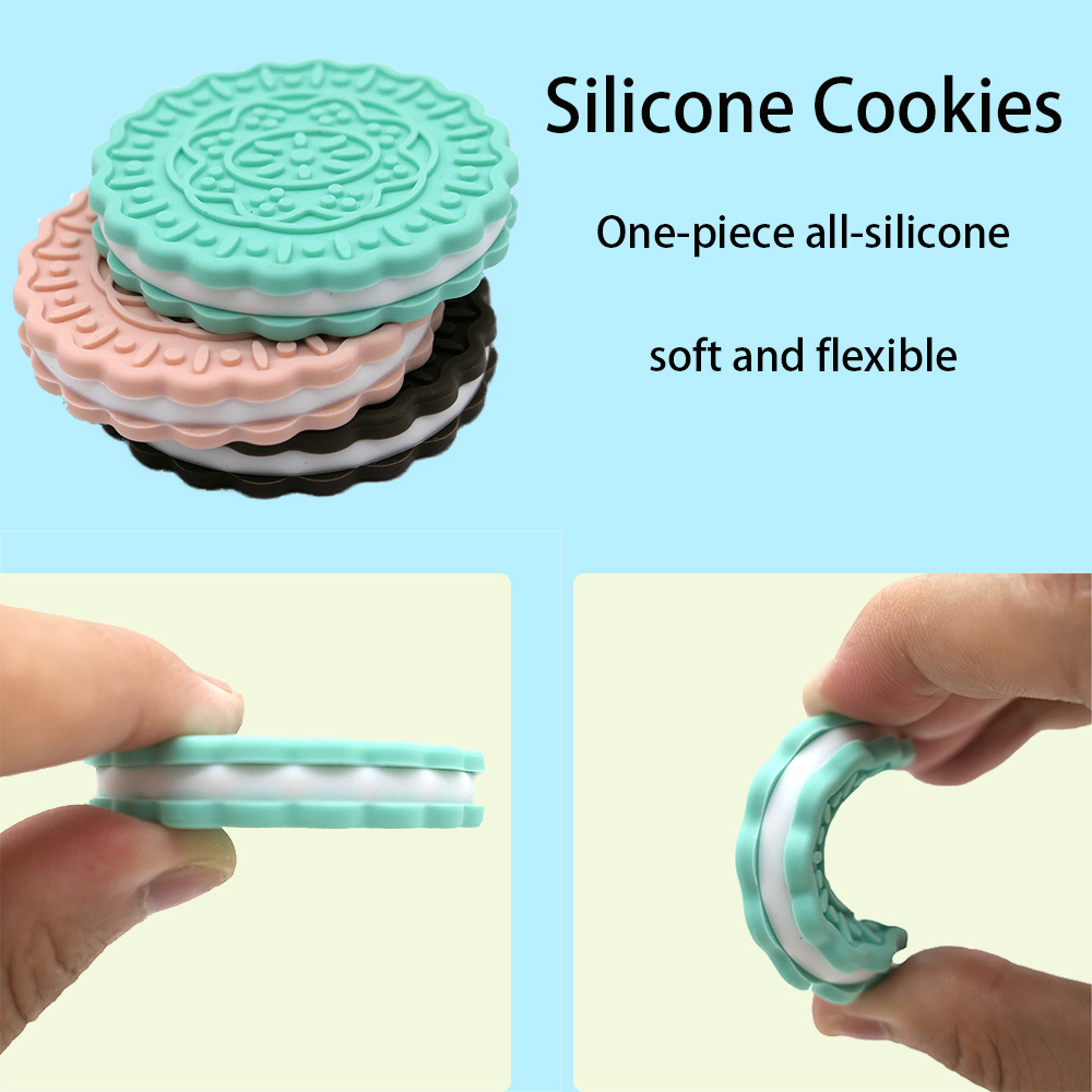 Baby Food Year Old - New Food-Grade Silicone Baby Cookies Teether
