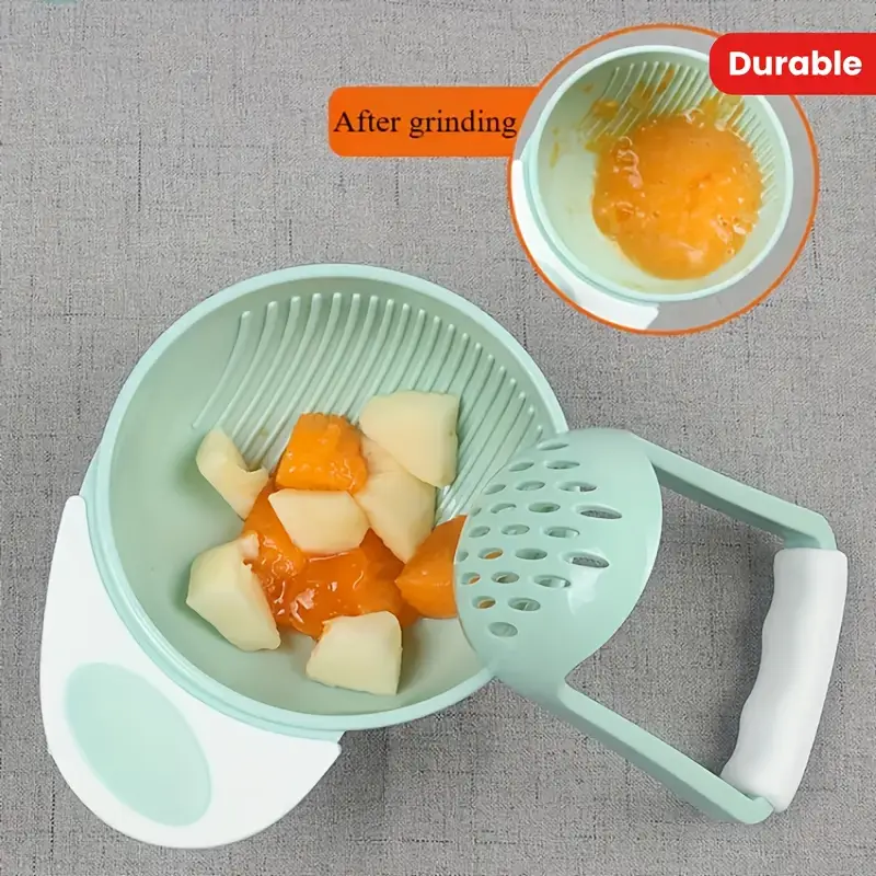 Baby Food Maker - 1pc Polypropylene Manual Food Grinder, Fruit