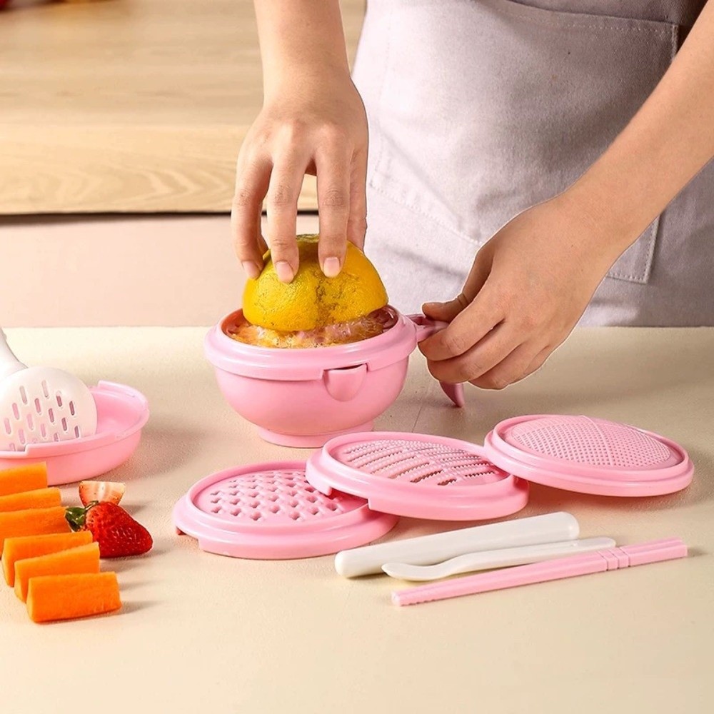 Easy Baby Food - Solid color Baby Food Grinding Bowl