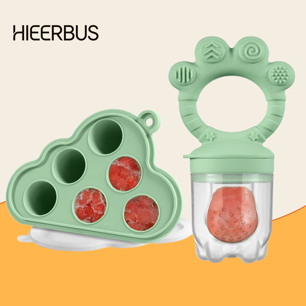Feeding Baby Food - Baby Fruit Food Feeder & Freezer