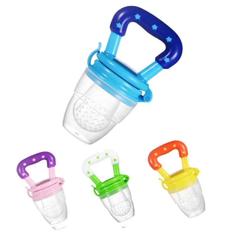 Baby Food Dispensing Spoon - Silicone Baby Pacifier Infant Nipple Soother