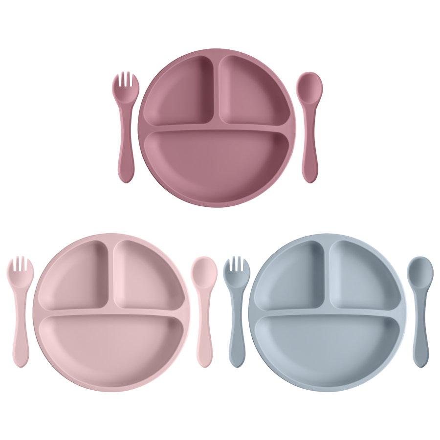 Baby Food Utensils - 3PCS Children's Tableware Set Baby Eating