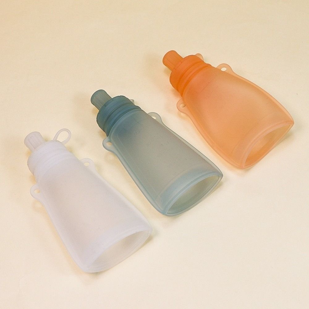 Baby Food Reusable Pouches - BPA Free Silicone Baby Food Pouch
