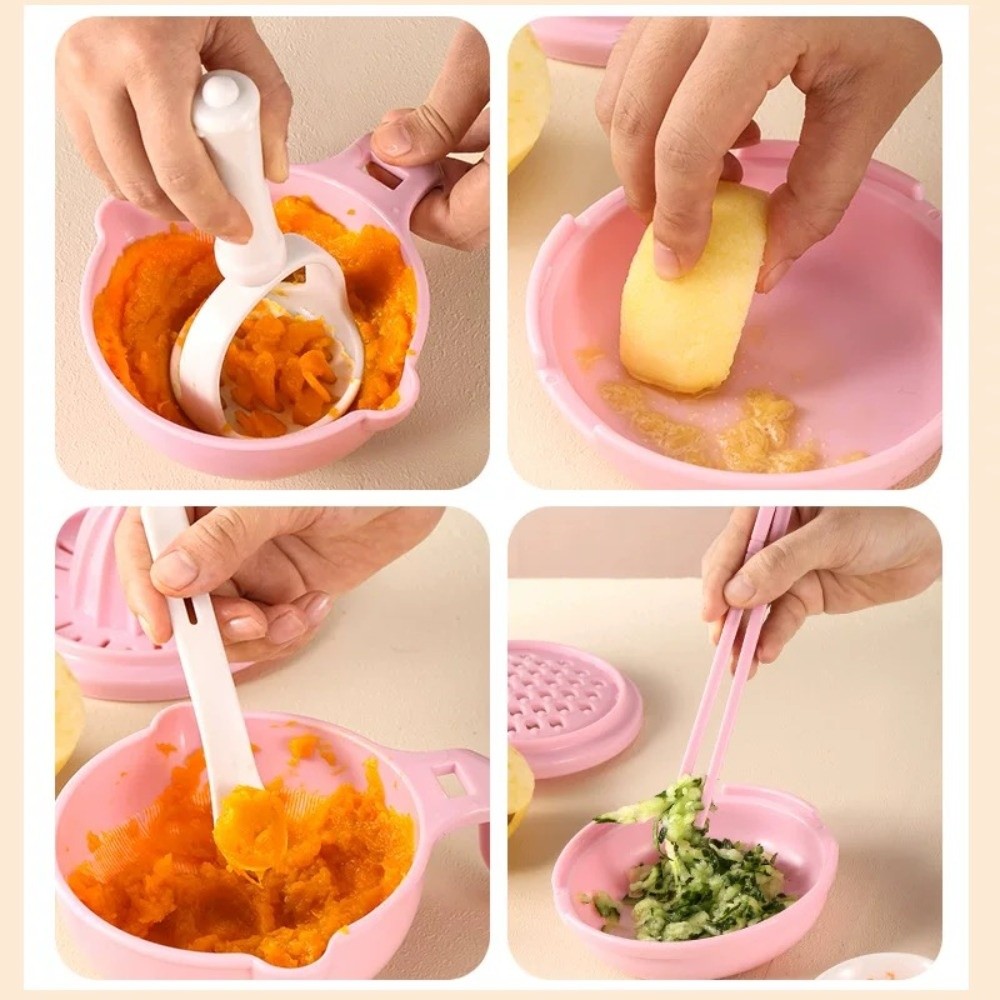 Easy Baby Food - Solid color Baby Food Grinding Bowl