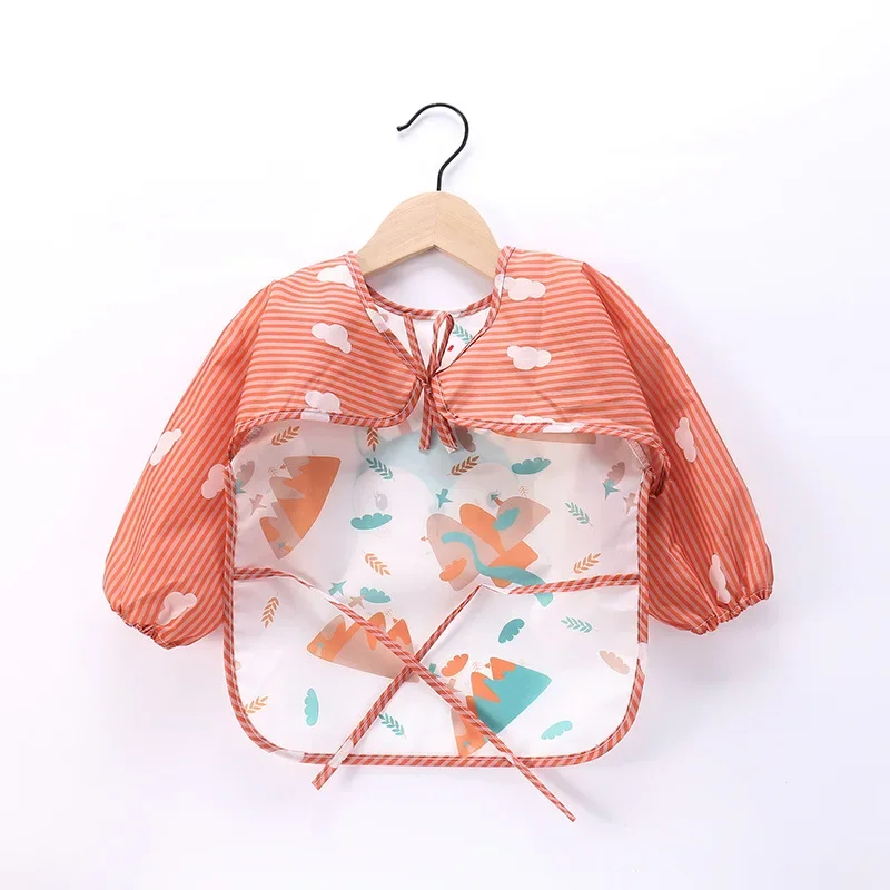 vvocci Waterproof Toddler Art  - Bib Long Sleeve 评论和价格