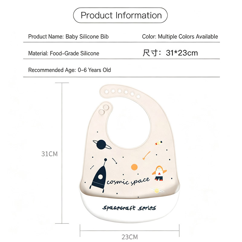Baby Silicone Feeding Bibs Car - Baby Food Year Old 评论和价格
