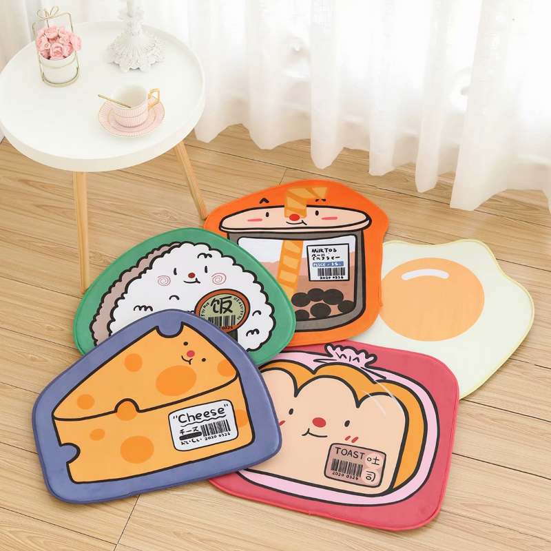 Cute Cartoon Food Plush Floor  - Baby Food Doll 评论和价格