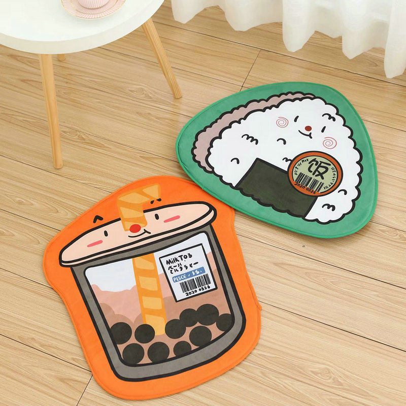 Cute Cartoon Food Plush Floor  - Baby Food Doll 评论和价格