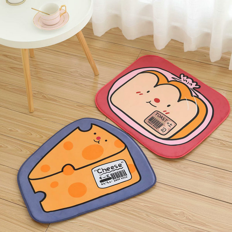 Cute Cartoon Food Plush Floor  - Baby Food Doll 评论和价格