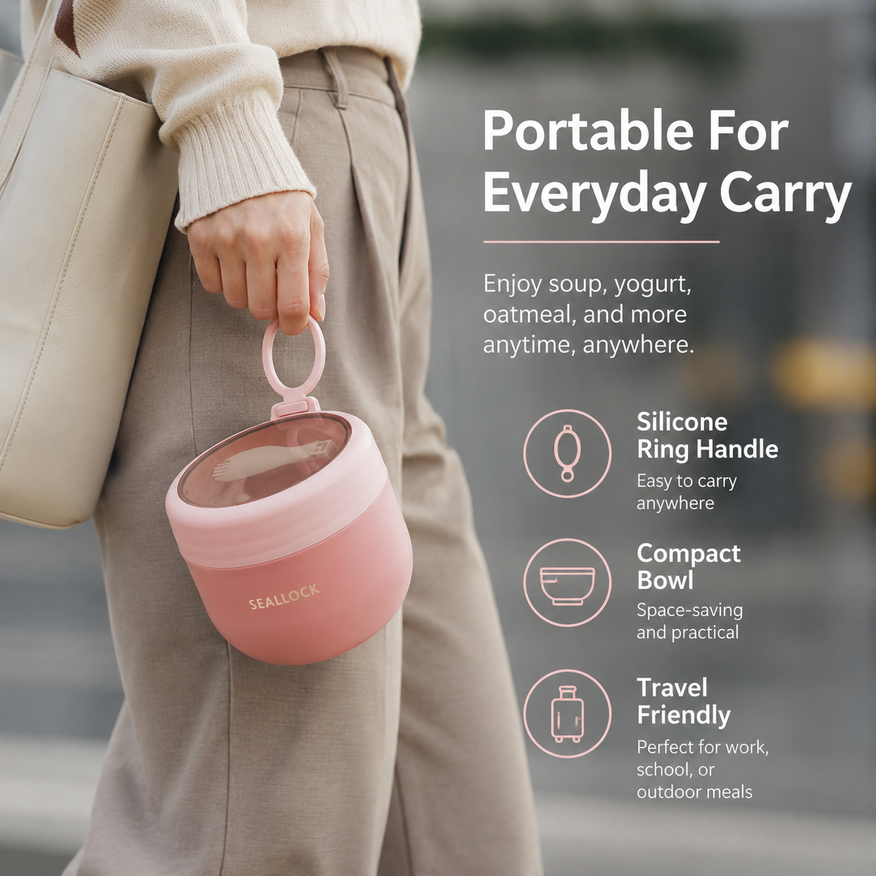 Stainless Steel Soup Cups Ther - Baby Food Thermos 评论和价格