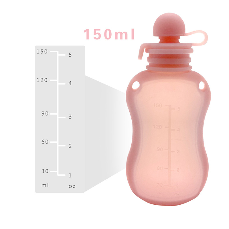 150ml Convenient Milk Storage  - Baby Food Reusable Pouches 评论和价格