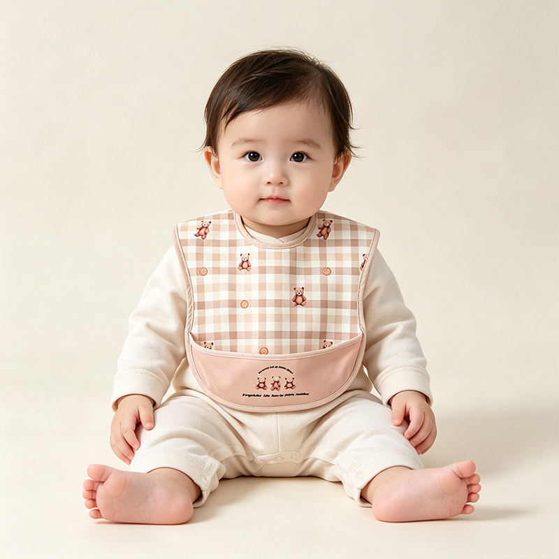 Baby Waterproof Bibs Adjustabl - Baby Food Year Old 评论和价格