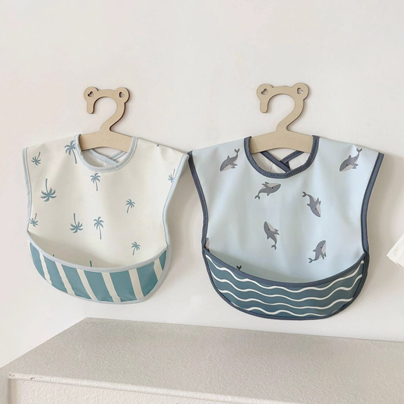 Baby Waterproof Bibs Adjustabl - Baby Food Year Old 评论和价格