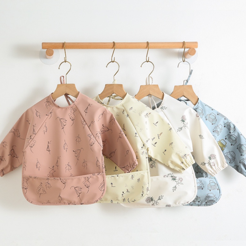 Long-sleeved PU reversible bib - Bib Long Sleeve 评论和价格