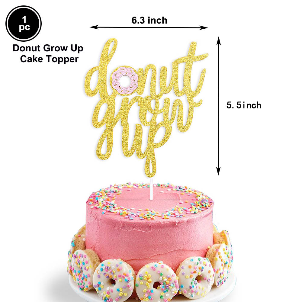 Donut Cake Decoration Happy Bi - Baby Food Year Old 评论和价格