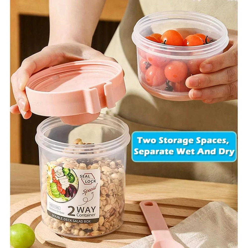 Portable Salad Cup Breakfast C - Baby Food Thermos 评论和价格