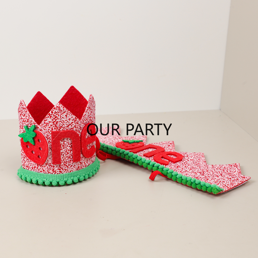 1Pcs Sweet Strawberry Theme On - Baby Food Year Old 评论和价格