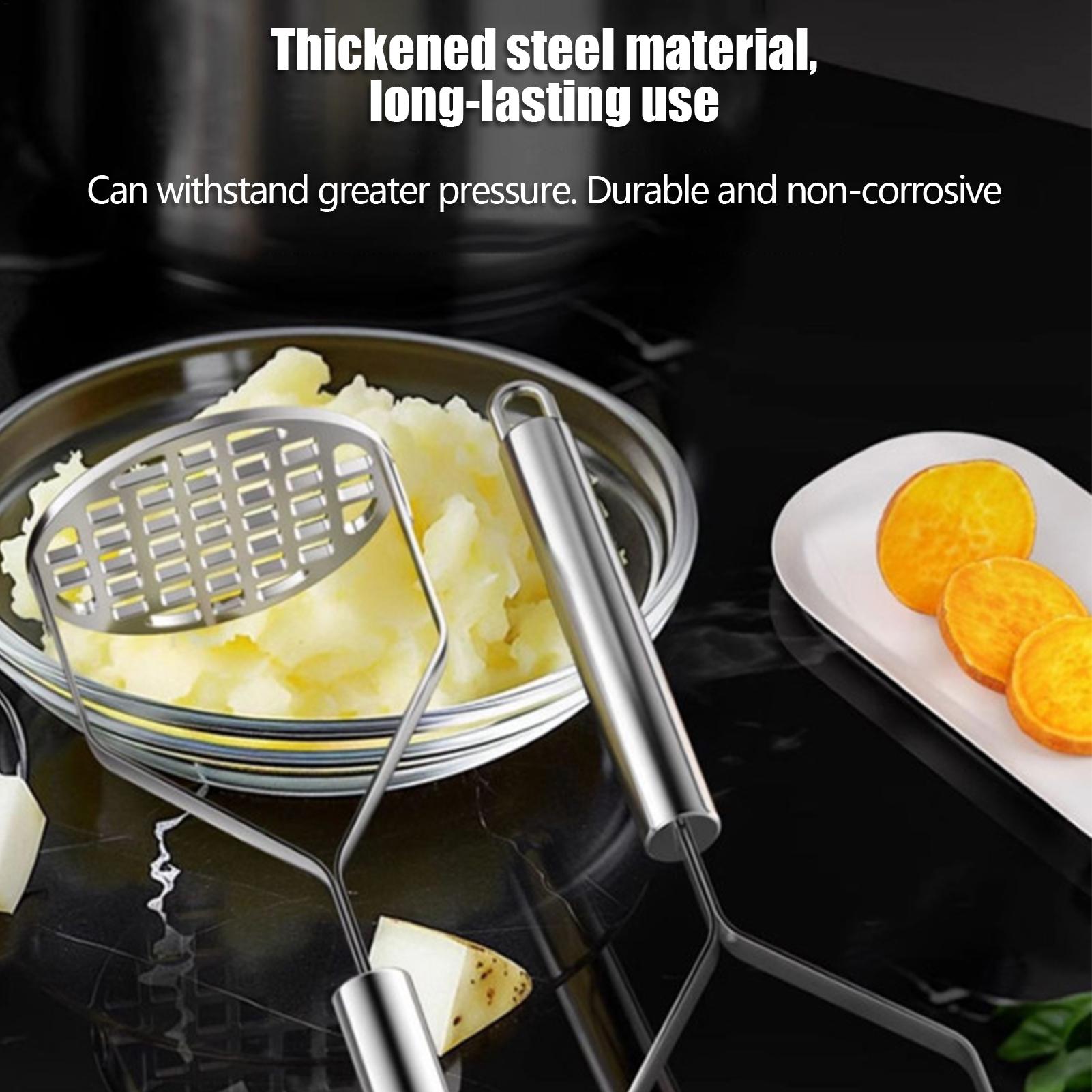 Stainless Steel Potato Masher  - Veggie Baby Food 评论和价格