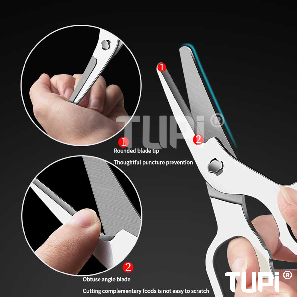 TUPI Baby Food Scissors - Food - Veggie Baby Food 评论和价格