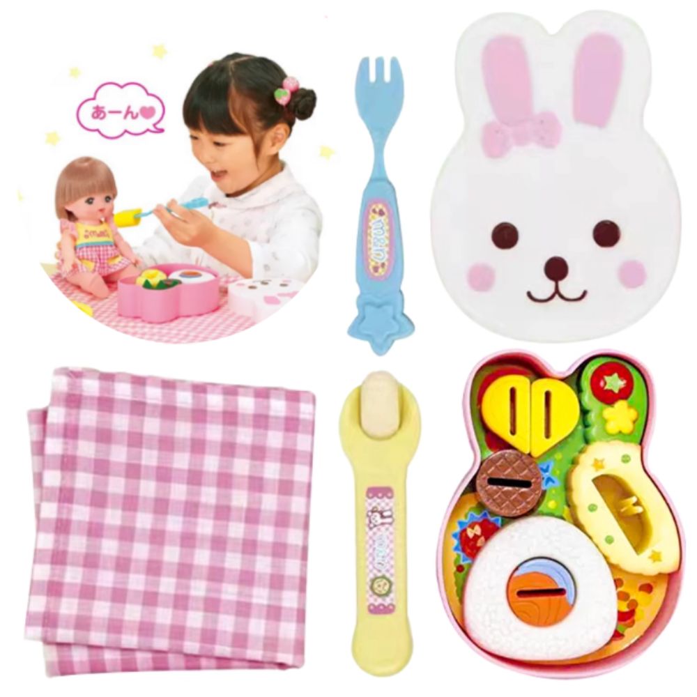 New Rabbit Bento Food Feeding  - Baby Food Doll 评论和价格