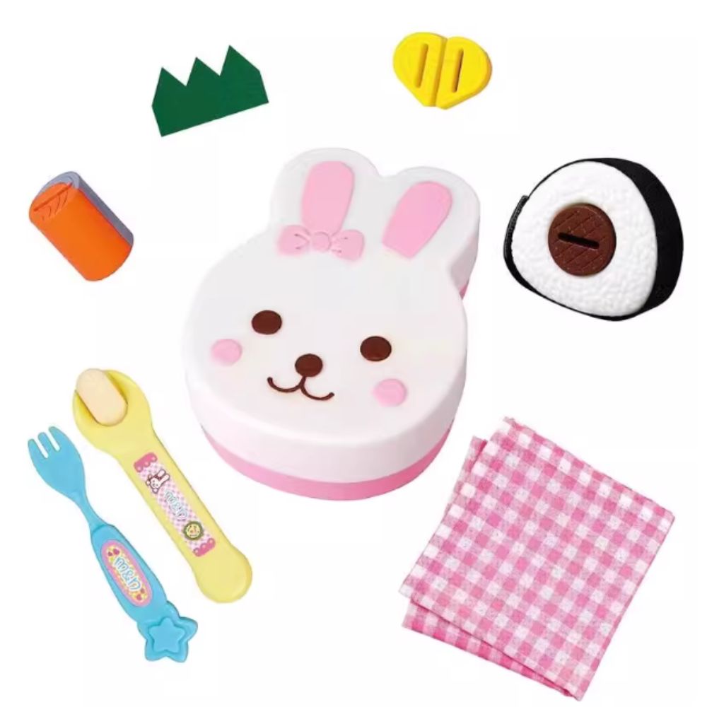 New Rabbit Bento Food Feeding  - Baby Food Doll 评论和价格