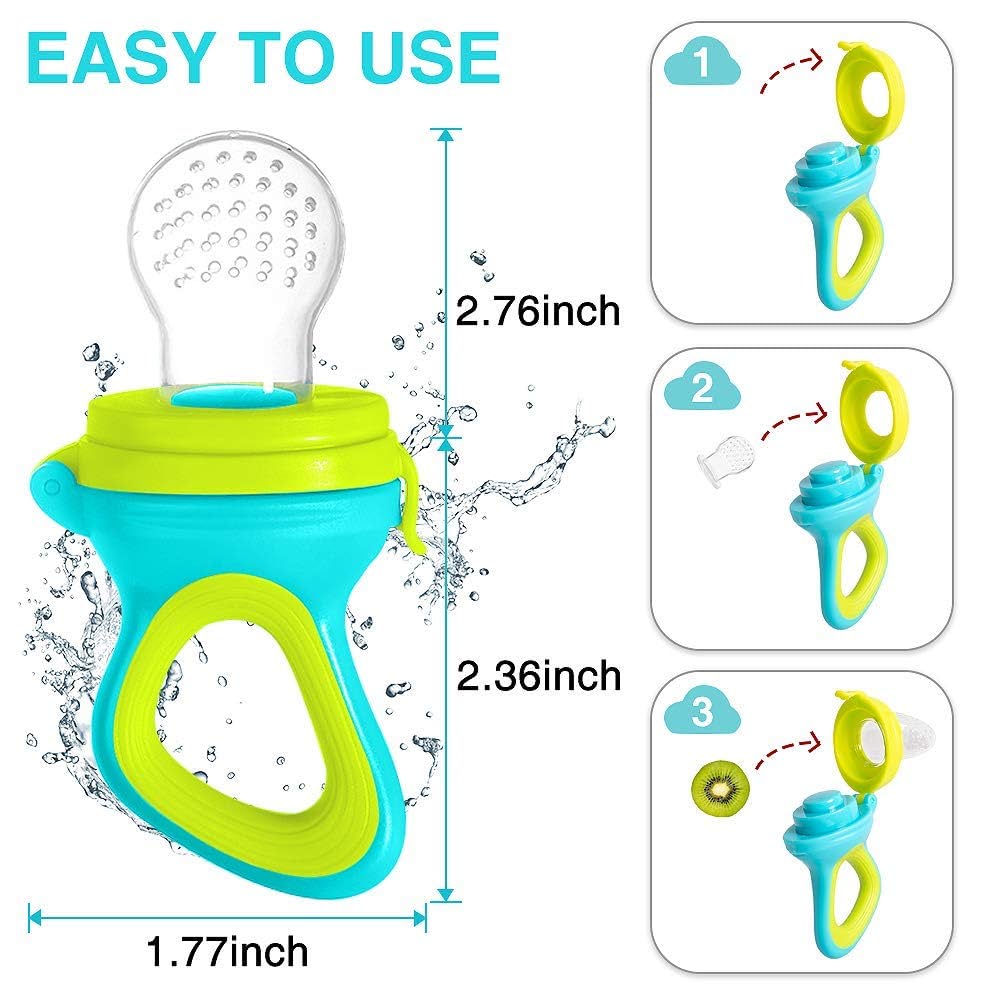 Squeezing Feeding Bottle Cup S - Baby Food Dispensing Spoon 评论和价格