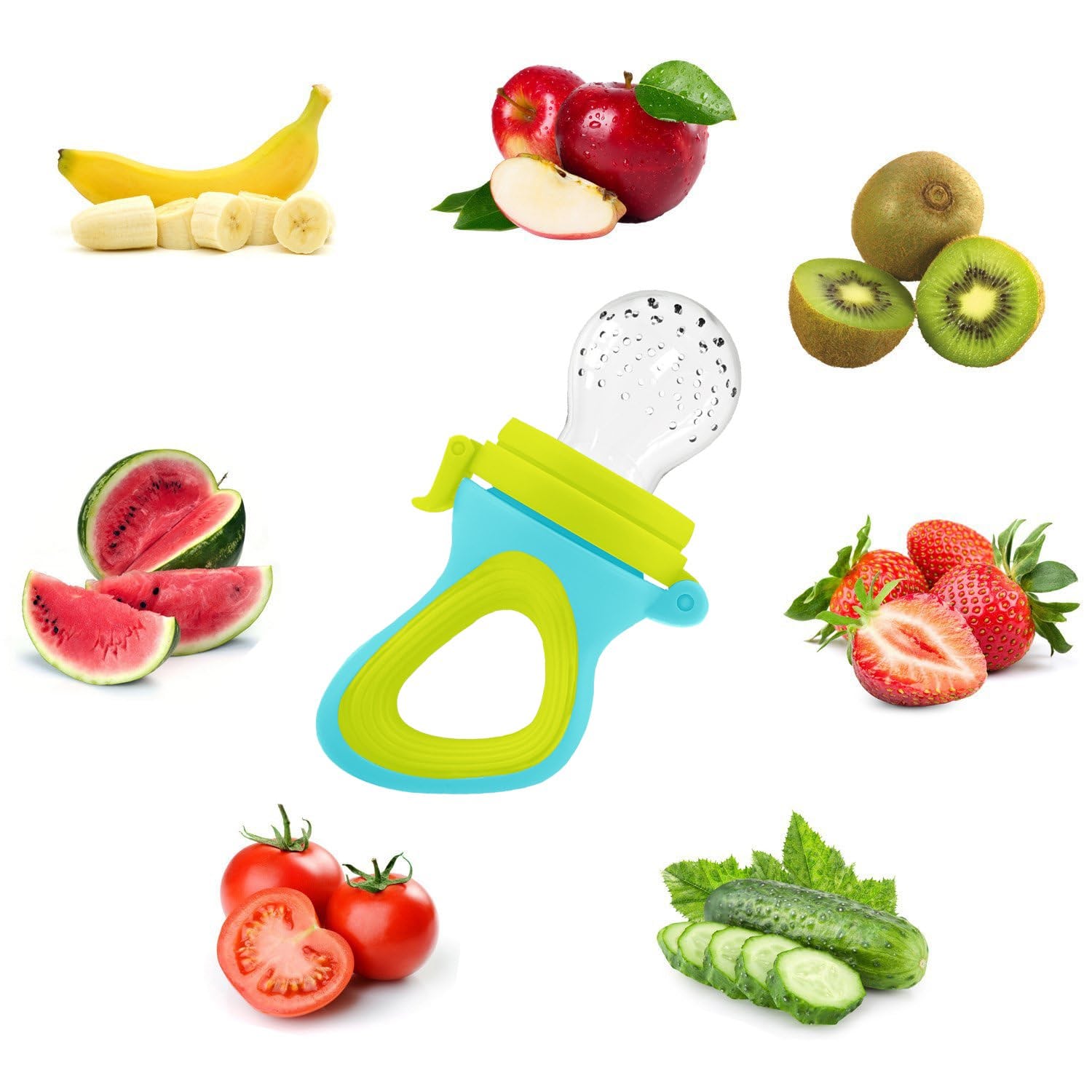 Squeezing Feeding Bottle Cup S - Baby Food Dispensing Spoon 评论和价格