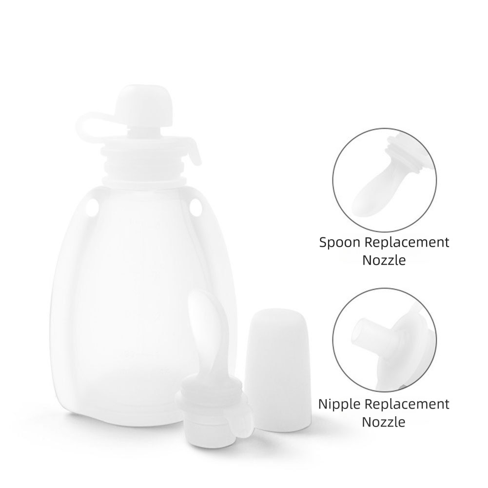 Reusable Baby Food Pouch Non B - Baby Food Reusable Pouches 评论和价格