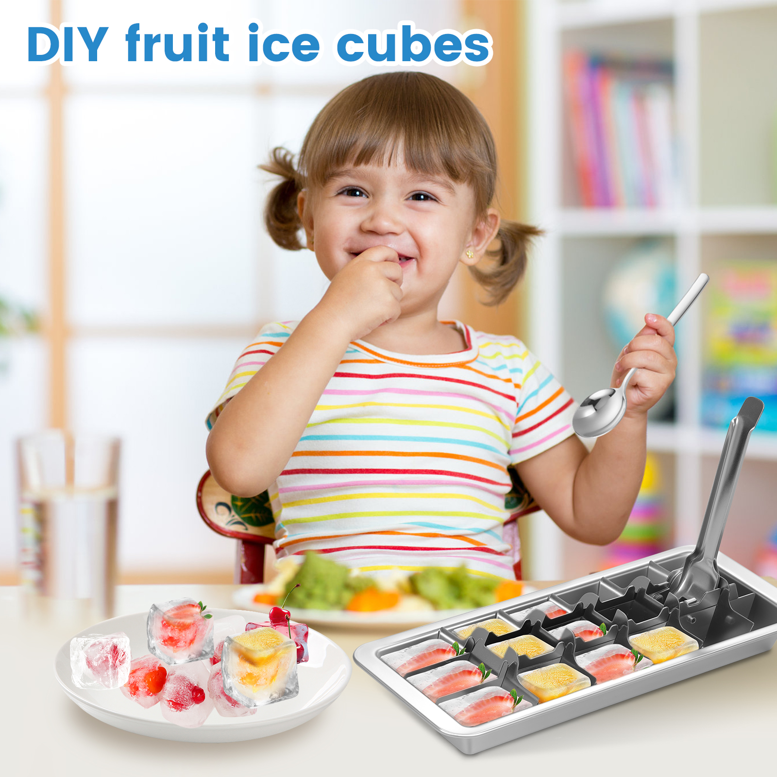 Vintage Stainless Steel Ice Cu - Baby Food Maker 评论和价格