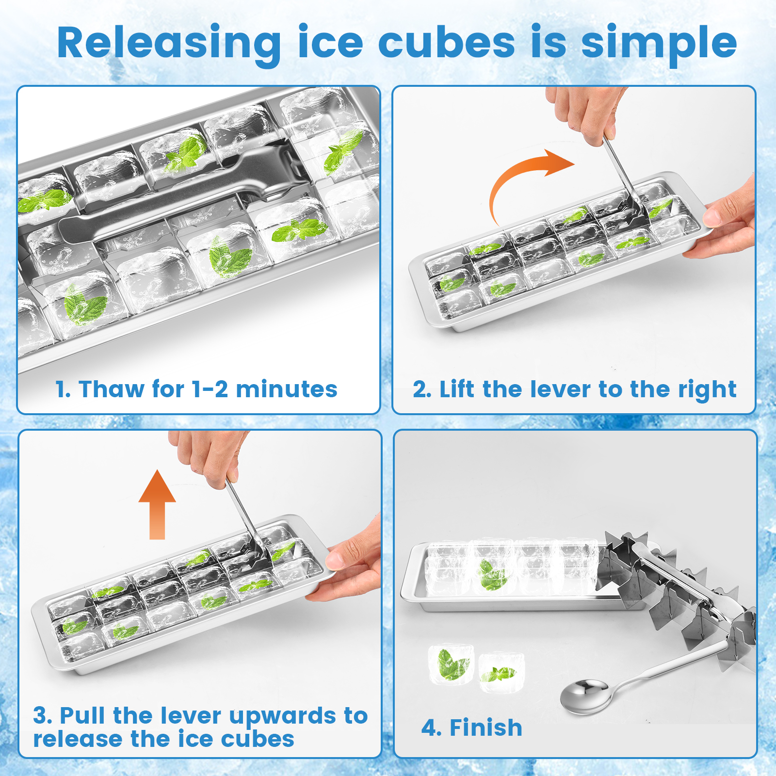 Vintage Stainless Steel Ice Cu - Baby Food Maker 评论和价格