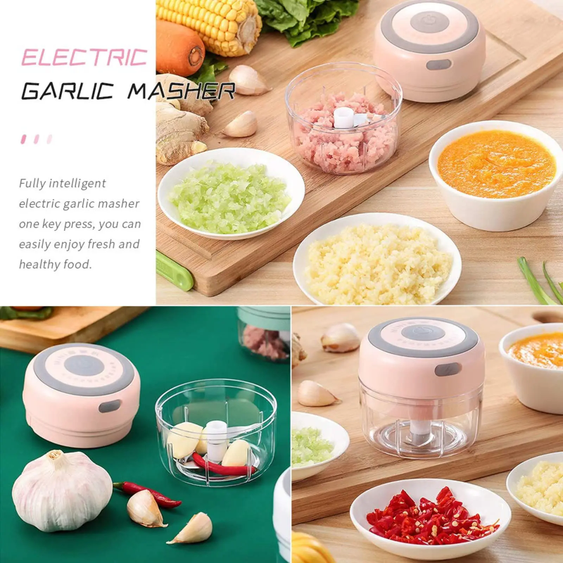2026 Mini Electric Garlic Chop - Veggie Baby Food 评论和价格