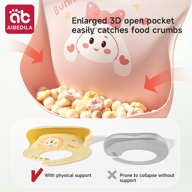 AIBEDILA Baby Silicone Bib Wat - Baby Food Year Old 评论和价格