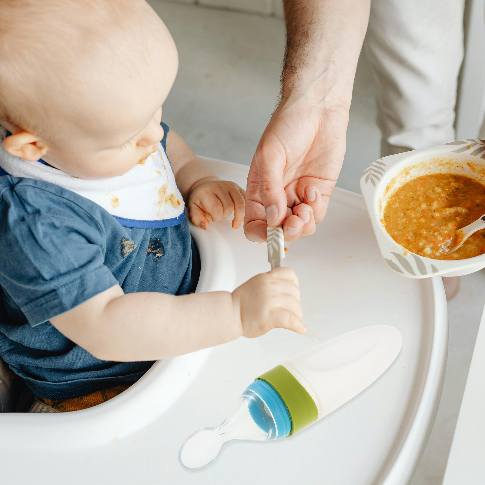 Silicone Baby Food Dispensing  - Baby Food Dispensing Spoon 评论和价格