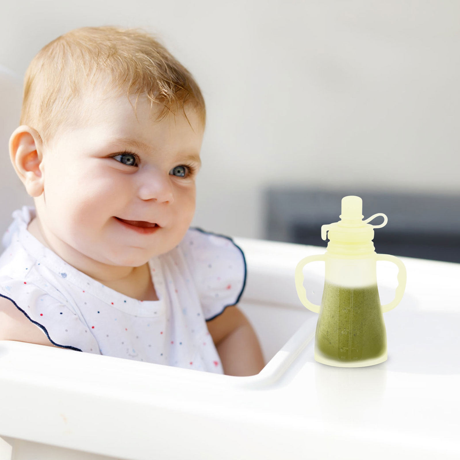 Silicone Baby Food Pouches Reu - Baby Food Reusable Pouches 评论和价格