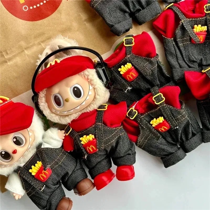 15 17cm For Labubu Doll Workwe - Baby Food Doll 评论和价格