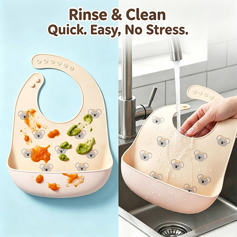 Silicone Baby Feeding Bib Wate - Feeding Baby Food 评论和价格