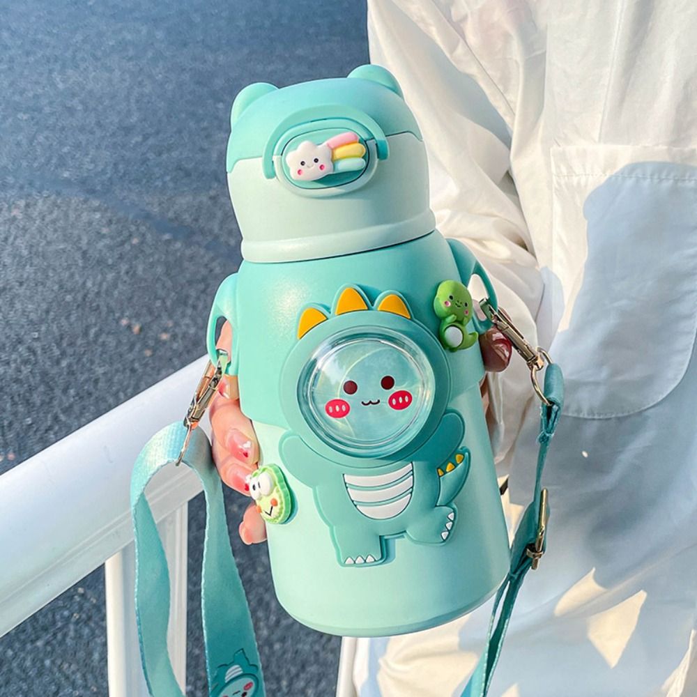 Cute Cartoon Bear Kids Thermos - Baby Food Thermos 评论和价格