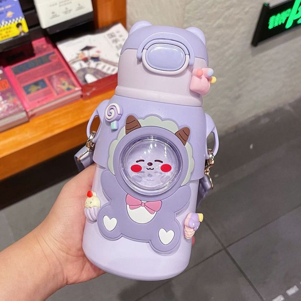 Cute Cartoon Bear Kids Thermos - Baby Food Thermos 评论和价格