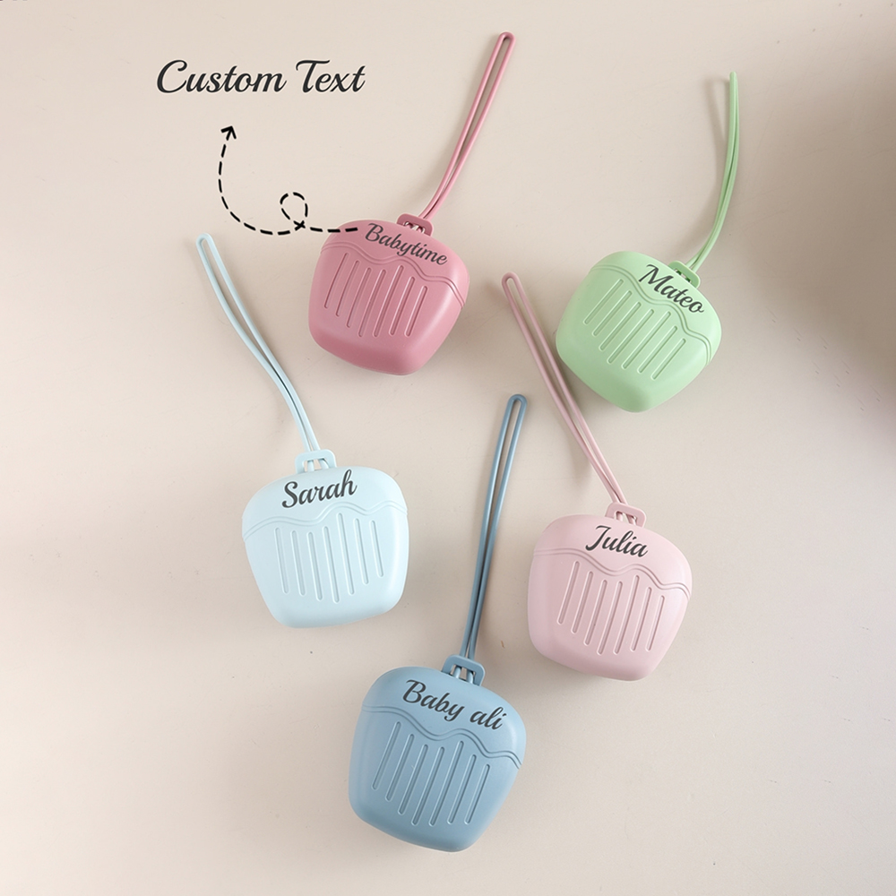 1pc Custom Baby Pacifier Stora - Baby Food Reusable Pouches 评论和价格