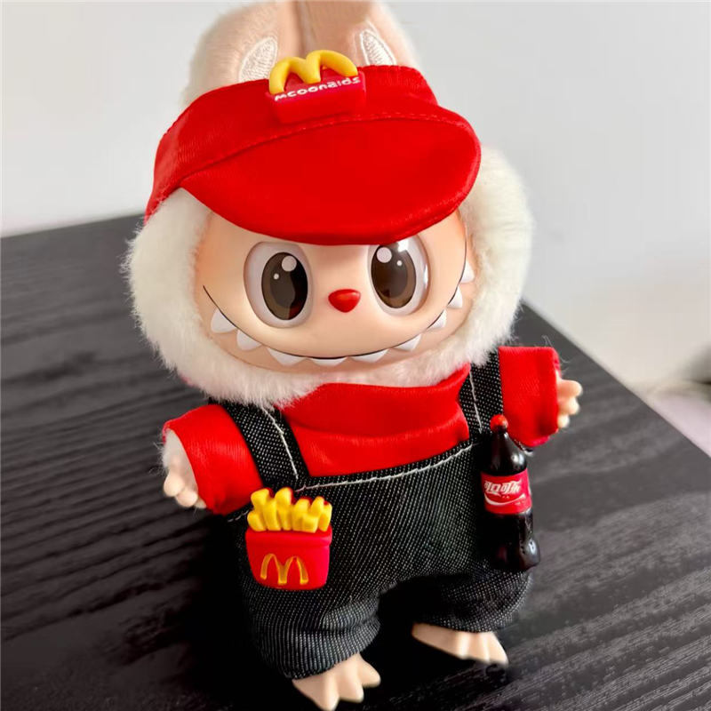 15 17cm For Labubu Doll Workwe - Baby Food Doll 评论和价格