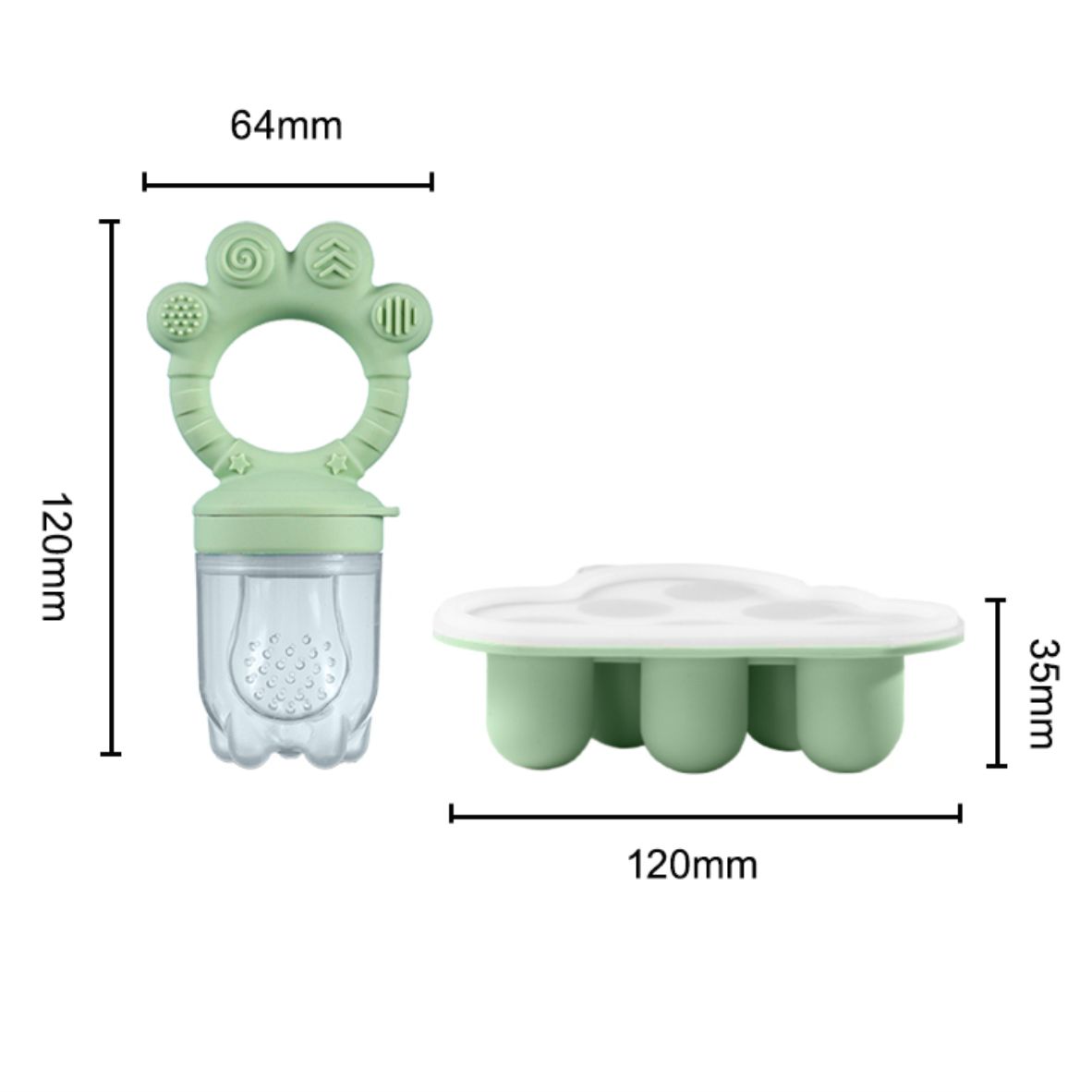 Baby Fruit Food Feeder & Freez - Feeding Baby Food 评论和价格