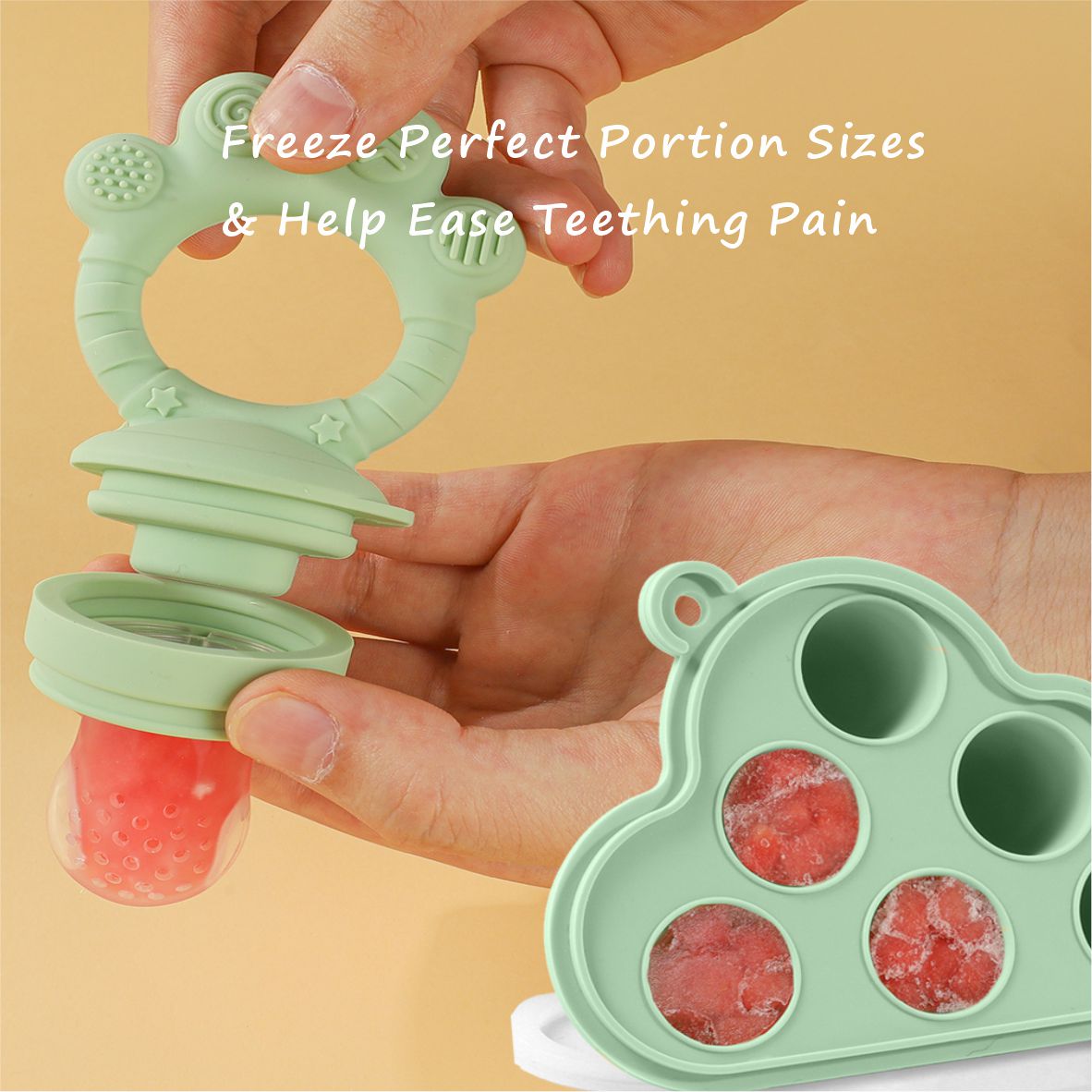 Baby Fruit Food Feeder & Freez - Feeding Baby Food 评论和价格