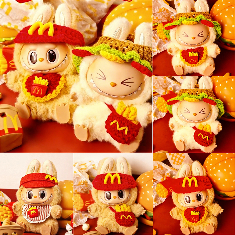 For Labubu Doll Fast Food Work - Baby Food Doll 评论和价格