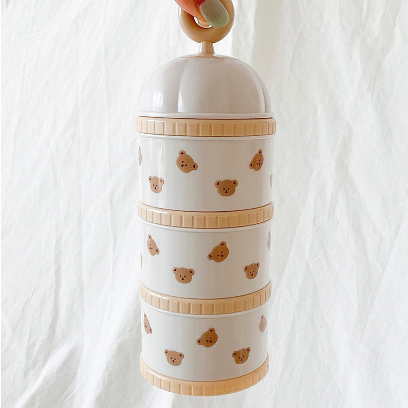 Cute Bear Milk Powder Box Baby - Feeding Baby Food 评论和价格