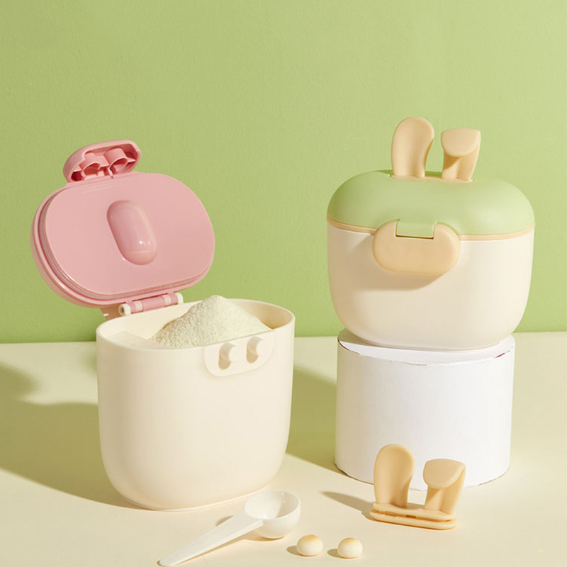 New Silicone Rabbit Ear Formul - Baby Food Dispensing Spoon 评论和价格