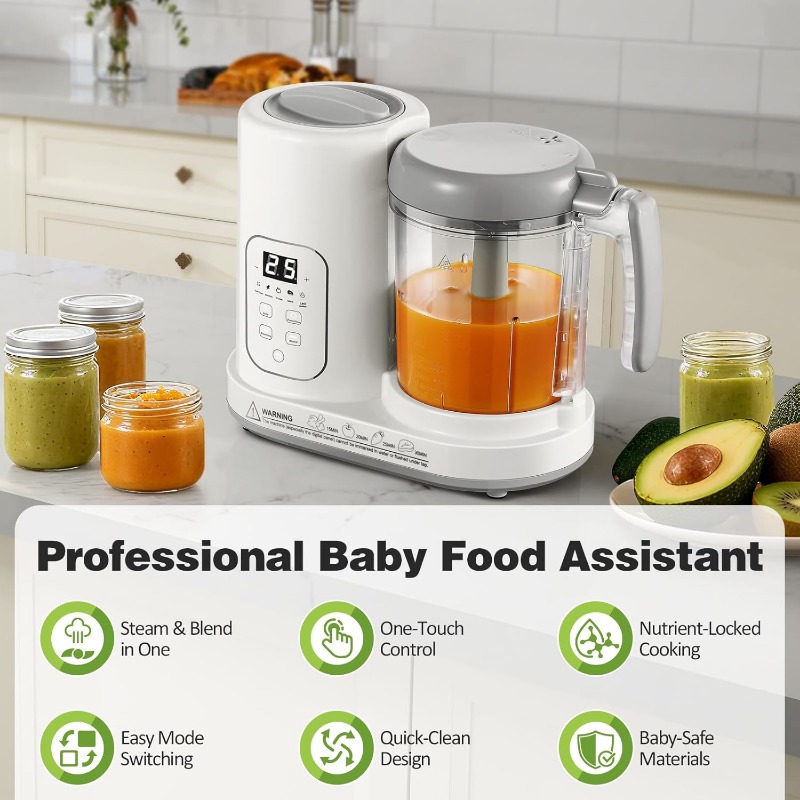 Baby Food Maker Steamer Blende - Baby Food Maker 评论和价格