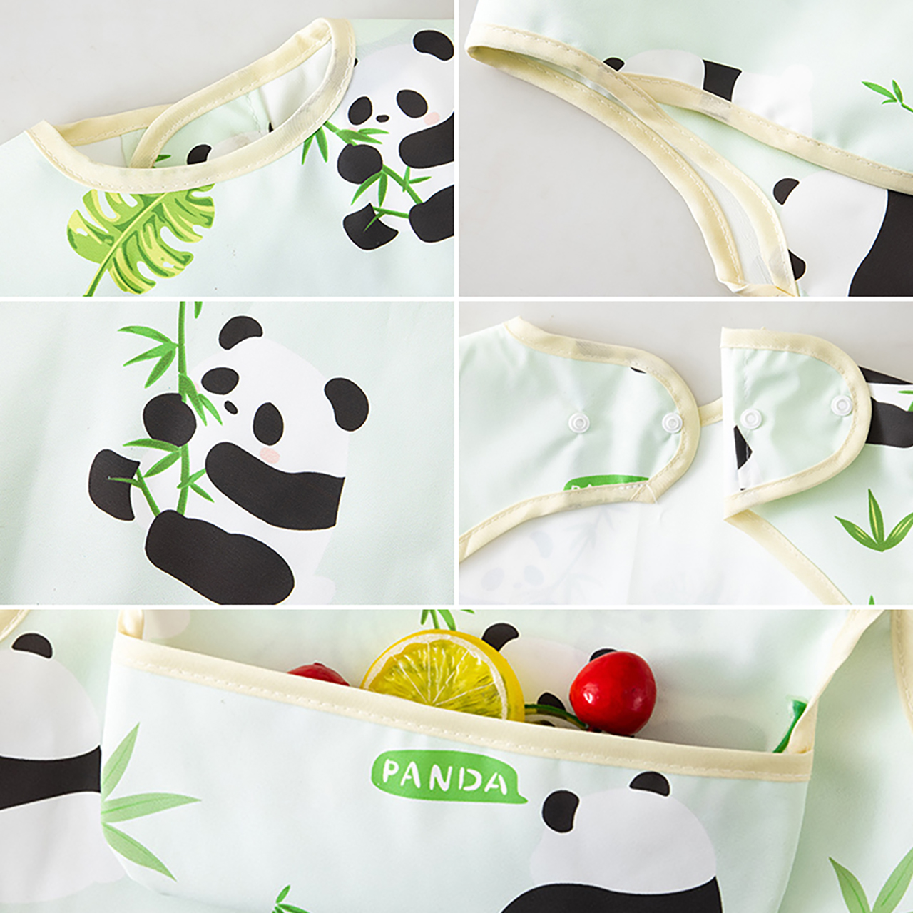 0-4Y Baby Bibs & Pocket Waterp - Feeding Baby Food 评论和价格