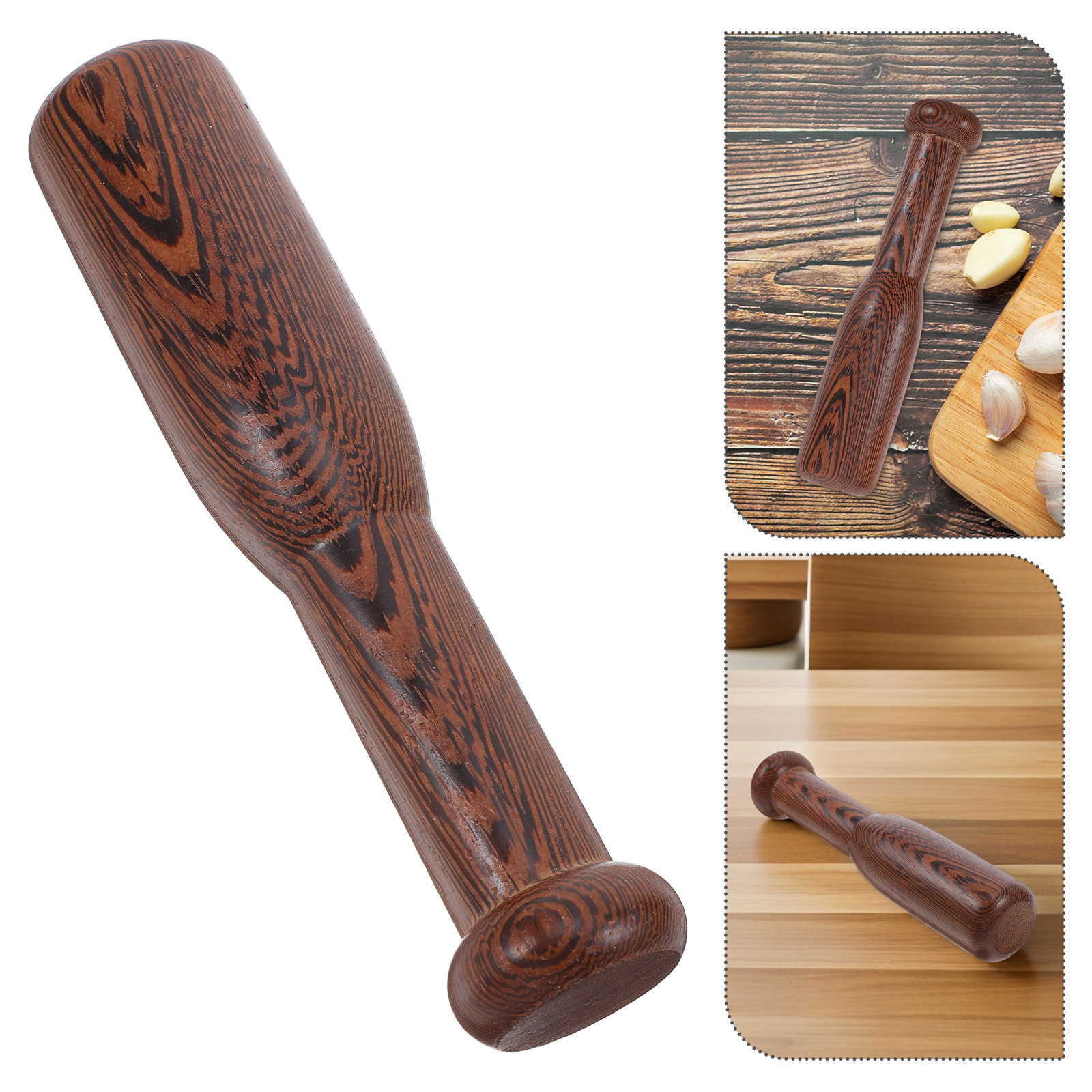 Natural Wood Hand Grinder Crus - Baby Food Maker 评论和价格