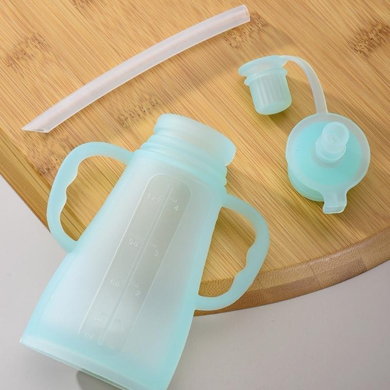 Portable Leakproof Silicone Ba - Baby Food Reusable Pouches 评论和价格