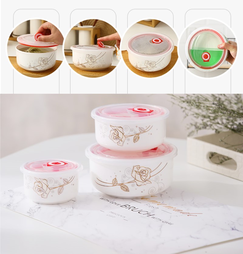 Three-piece set, fine bone chi - Baby Food Thermos 评论和价格